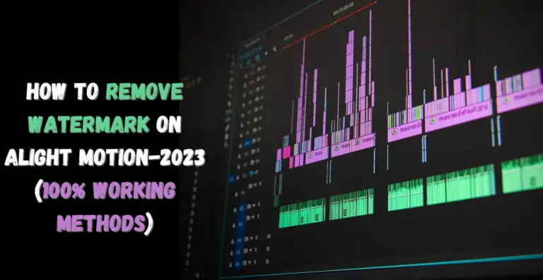 How to Remove Watermark on Alight Motion - Feature Image