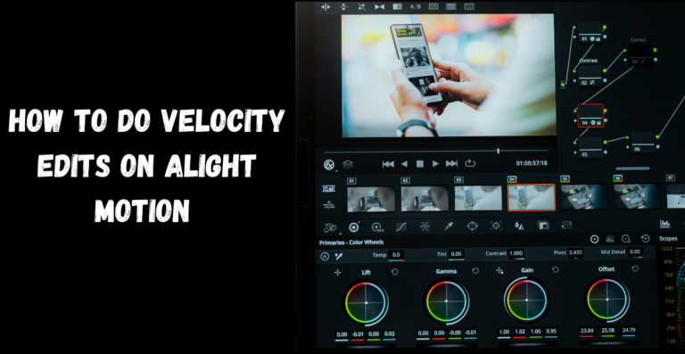 How to do Velocity Edits on Alight Motion - Feature Image