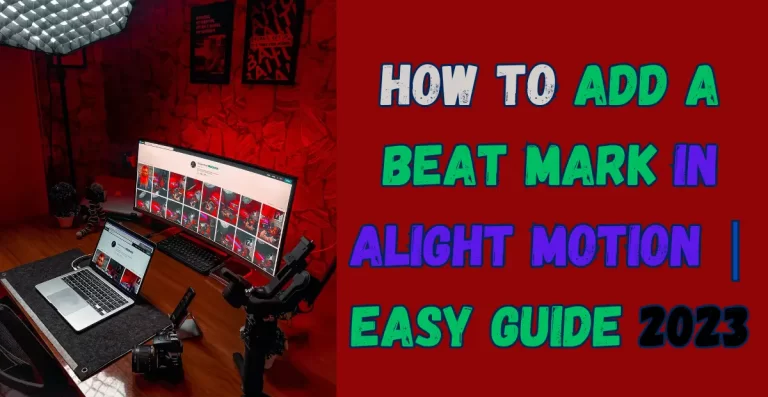 How to add a beat mark in Alight Motion - Feature Image