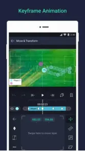 Alight Motion Mod APK Keyframe Animations