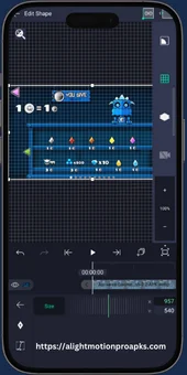 Alight Motion Mod APK - Keyframe Animations